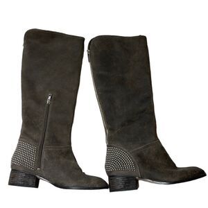 Ivanka Trump Fanci Studded Motorcycle Leather Boots. Size 7.